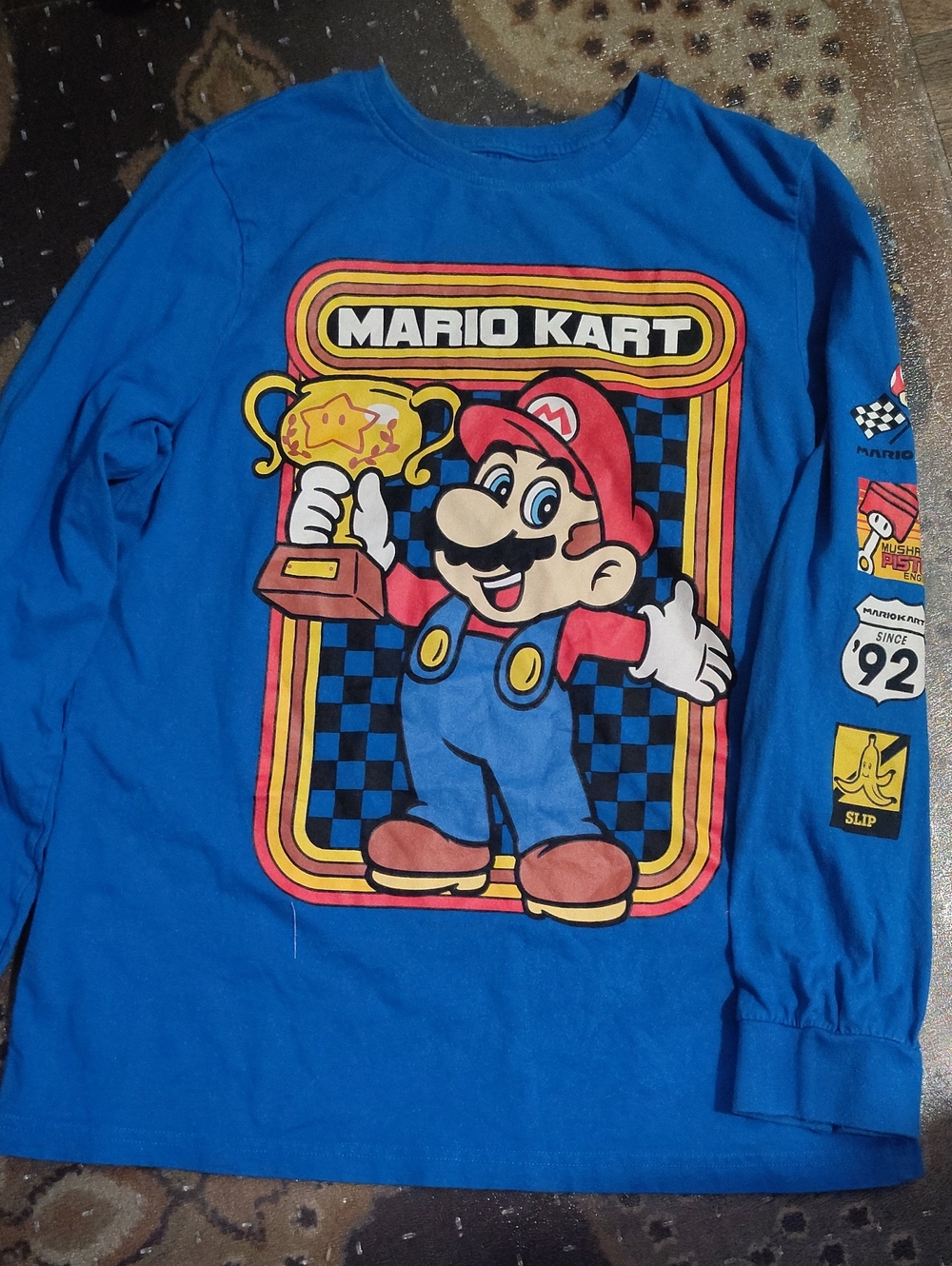 Euc Mario Long Sleeve Shirt 14/16 $25